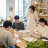 就労継続支援B型でカフェ内職を見守るヘルパー求人